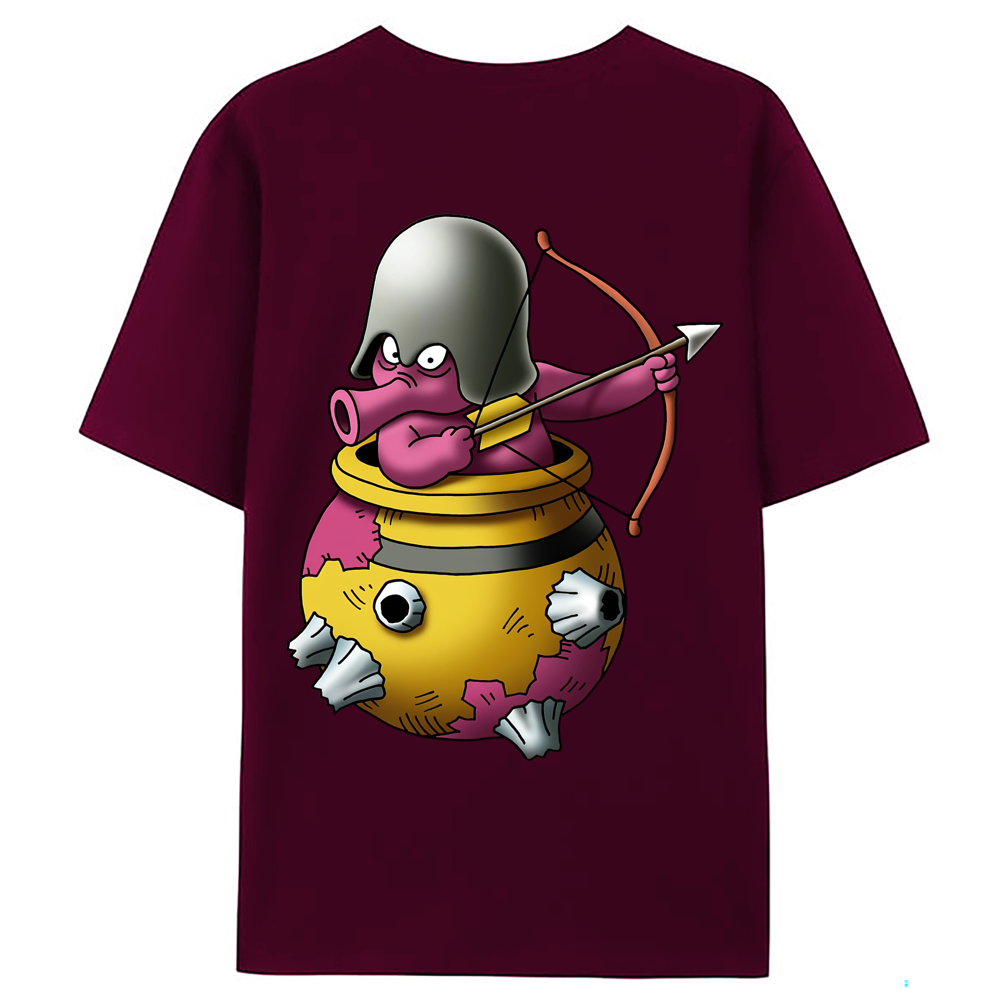 （画像用） ドラゴンクエスト Doragon Kuesuto Dragon Quest レディース半袖Tシャツ(バックプリント)